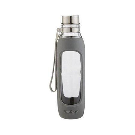CONTIGO Contigo 20 oz. Purity Gray BPA Free Water Bottle 6292924